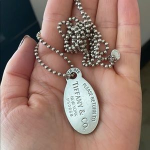 Return to Tiffany and co necklace